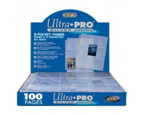 ULTRA PRO 9-POCKET TRADING CARD A4 SLEEVES SECURE PLATINUM PAGES 10 - 100 |  eBay UK