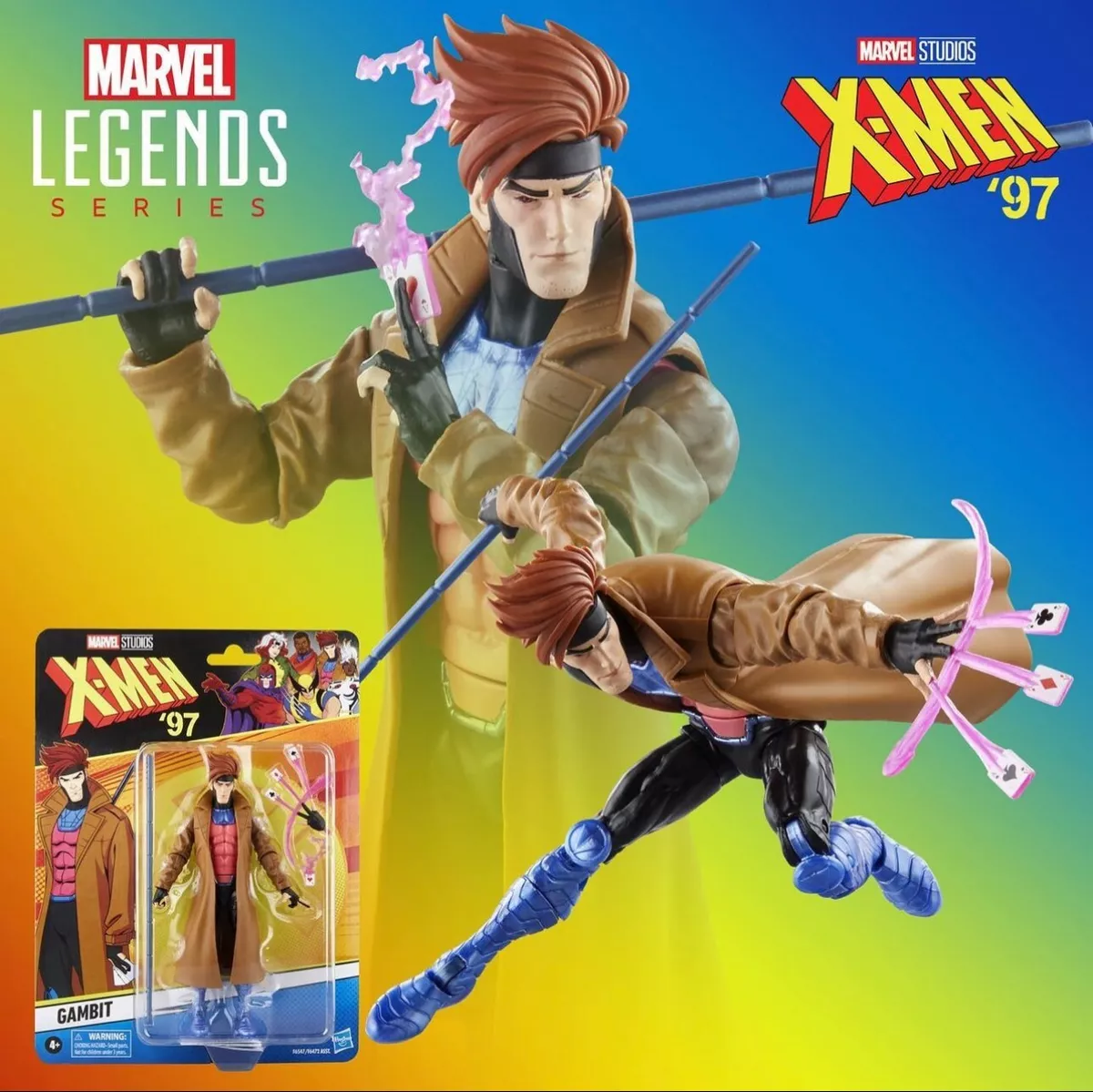 X-Men 97 Marvel Legends 6-inch Action Figures Wave 1 Case of 6