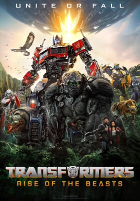 TRANSFORMERS Rise of the Beasts (2023) Movie Affiche de cinéma Poster #202