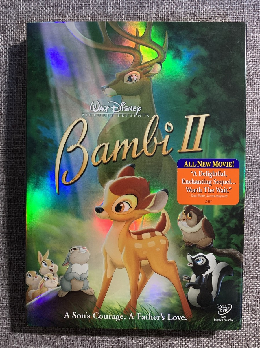 NEW BAMBI ニューバンビ物語 Disney Bambi 2 DVD BRAND NEW 786936240252| eBay