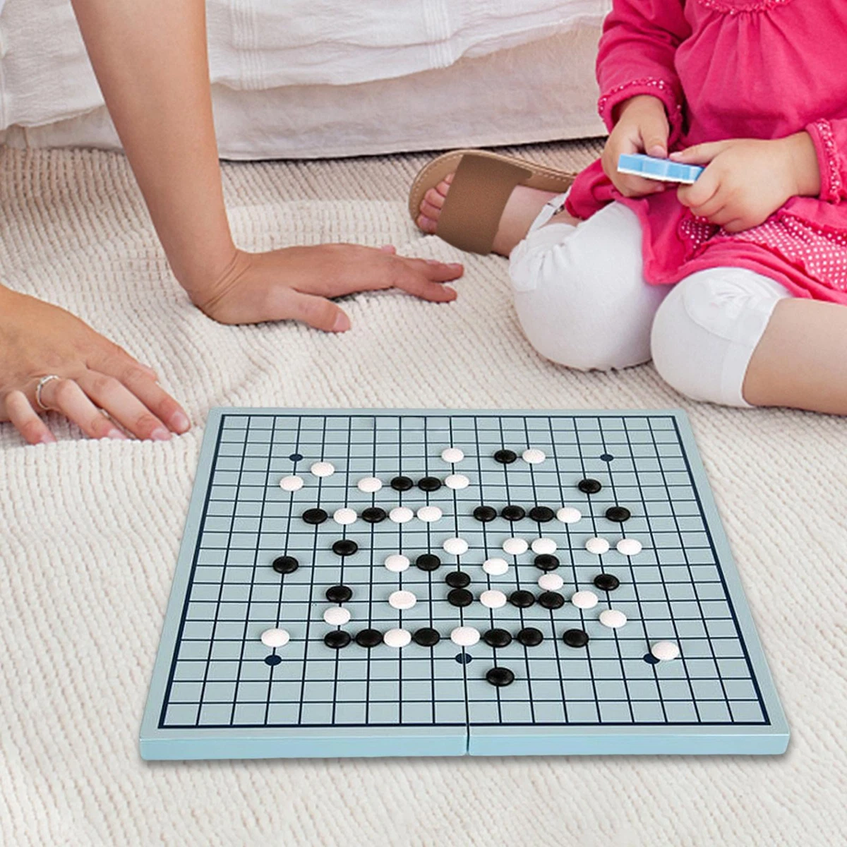 Traditional Go Set 18x18 Classic Chinese Strategy Board Game for
