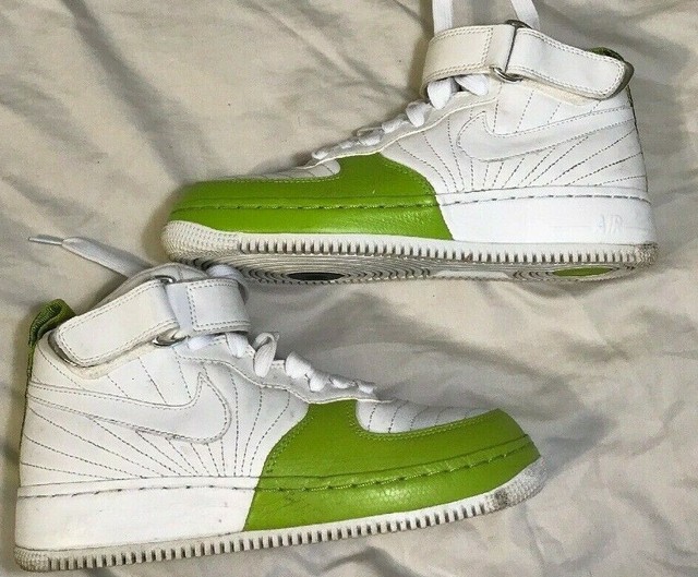 NIKE Air Jordan AJF 12 Retro Green White Sneakers 317748-131 Size 5.5 Youth | eBay