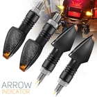 4 Pack Motorcycle Turn Signals Blinker Lights Amber Universal For Suzuki DRZ400s