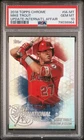 2018 Topps Chrome Update #IA-MT Mike Trout An International Affair PSA 10