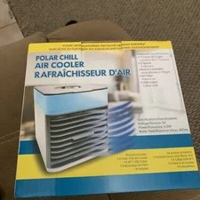 Polar Chill Air Cooler Evaporative Ultra Portable Personal Air Cooler  BRAND NEW