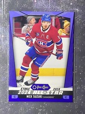 2024-25 OPC Base Blue Parallel #521 Nick Suzuki - Montreal Canadiens