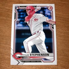 2021 Topps Bowman Tyler Stephenson #20 Rookie Card Cincinnati Reds