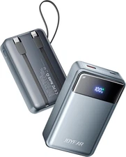 Joyfar Portable Power-Bank Travel Essentials Battery Pack USB C 30000mAh