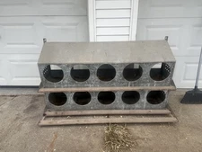 Antique Chicken Nesting Box Unit for Egg Laying