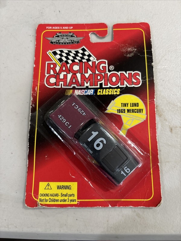 Racing Champions Nascar Classics 1969 Tiny Lund 1969 Mercury Diecast Car sealed