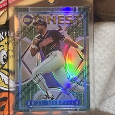 Topps Finest Refractor 1995 Dave Winfield Cleveland HOF 1st Rd IN 3 SPORTS🔥🔥