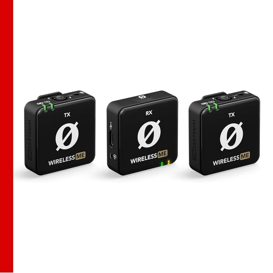 RODE RØDE Wireless ME Dual Set: Kompaktes drahtloses Mikrofonsystem mit GainAssist