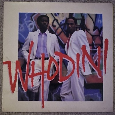Whodini LP 1983 Jive Original Press Hip Hop Electro Old School