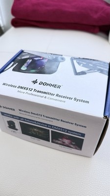 Donner 8pcs DMX512 Wireless Transmitter And Receivers. 1 transmit /7 Receivers