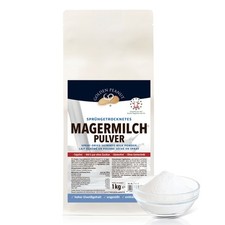 Magermilchpulver sprühgetrocknet 1 kg Instan...