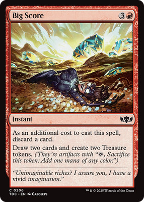 Big Score - 206 - Tarkir: Dragonstorm Commander- Near Mint - MTG
