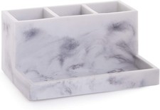 Multi pose 3 partment Organizer with Tray Makeup Brush