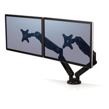 Image of Fellowes Platinum Series Dual Monitor Arm - Monitor Mount for Two 8KG 40 Inch...