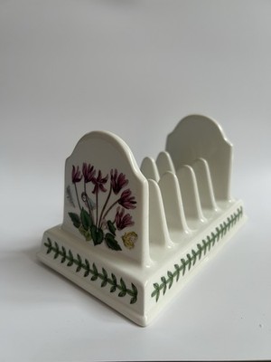 Portmeirion Botanischer Garten Keramik Toastständer Blumenmuster