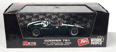 Brumm R278 Cooper T51 Monaco Brabham #24 1/43