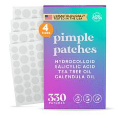 330 CT Pimple Patches for Face W/Salicylic Acid, Tea Tree Oil Calendula Oil -