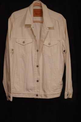 Men's Levi's Jacket White Sz XL