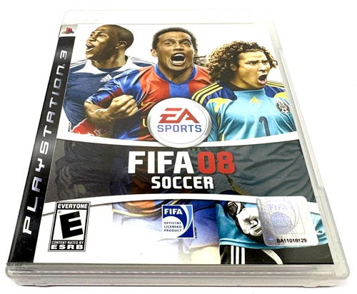 CIB FIFA SOCCER 08 2008 PS3 SONY PLAYSTATION 3 VIDEO GAME COMPLETE IN BOX