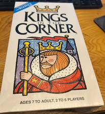 KINGS IN THE CORNER Card Game by Jax Sequence. Printed 1996. New Sealed