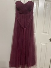 Jenny Yoo Annabelle Strapless Tulle Bridesmaid/Prom Dress Size 0