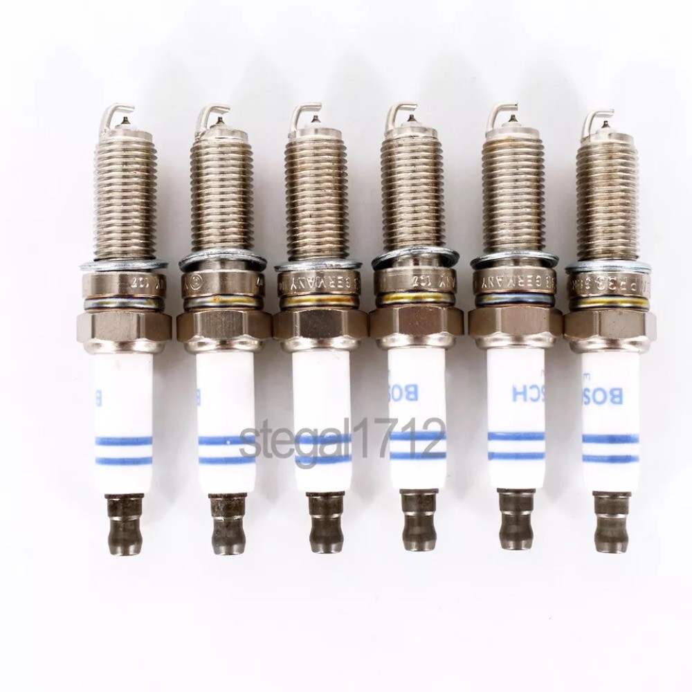6 NEW Platinum Spark Plugs YR7MPP33 A004159180326 For Mercedes Benz US Stack