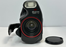 Tested NEAR MINT Kyocera Samurai X3.0 Red 35mm SLR Half Frame Film Camera JAPAN