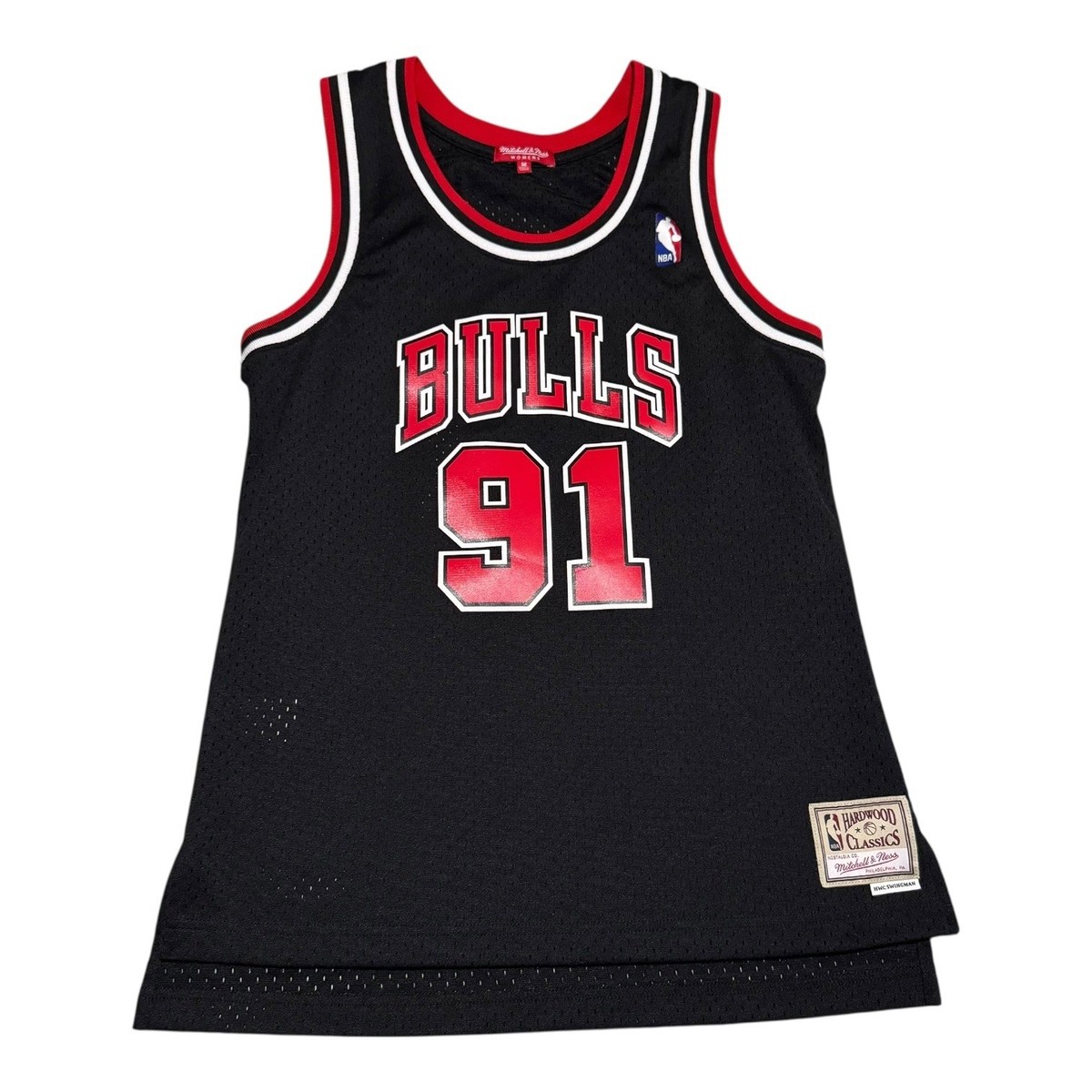 Mitchell & Ness Chicago Bulls #91 Dennis Rodman Basketball Jersey 