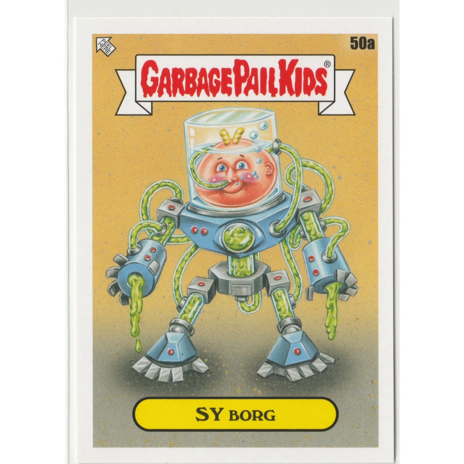 Sy Borg #50a Garbage Pail Kids GPK 2020 35th Anniversary Series Card