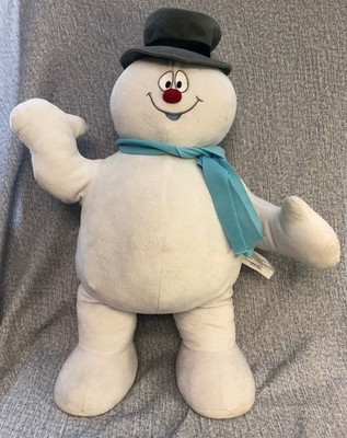 *Large* Gemmy FROSTY THE SNOWMAN Christmas Greeter 24'' Plush Standing Display