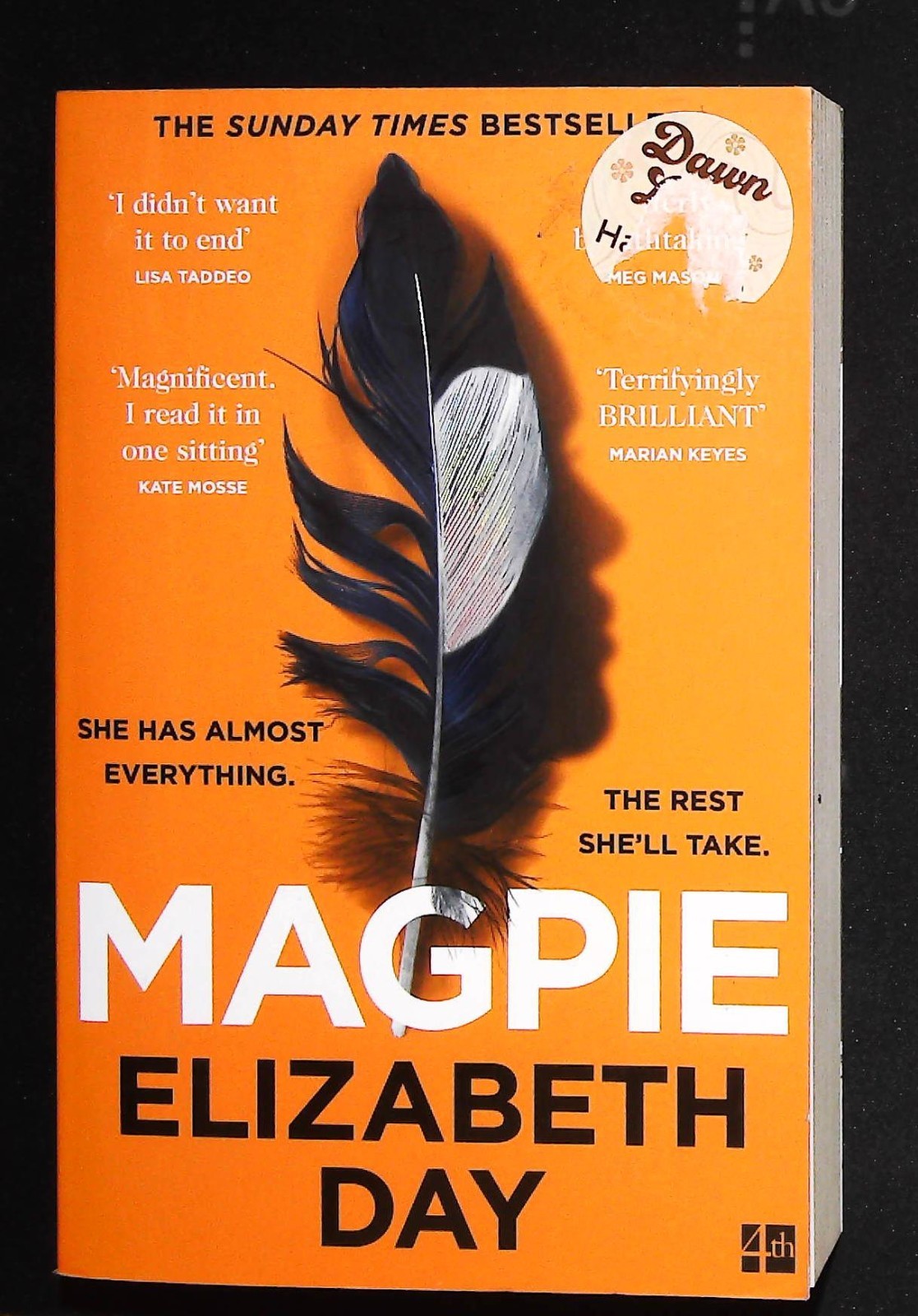 Magpie by Elizabeth Day Book NEW Paperback Novel