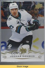 2018-19 Upper Deck Silver Foil Joonas Donskoi #404 READ ek6