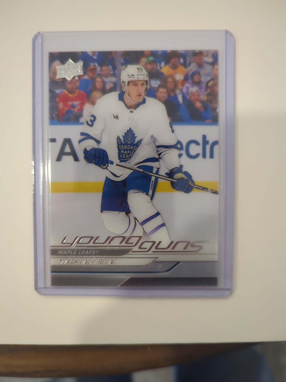 2024-25 Upper Deck Series 1 Young Guns Clear Cut #237 Marshall Rifai RC SSP!