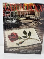 Vintage Wonder Art Latch Hook Rug Kit 4798 BEAUTY 20" 27" NOS