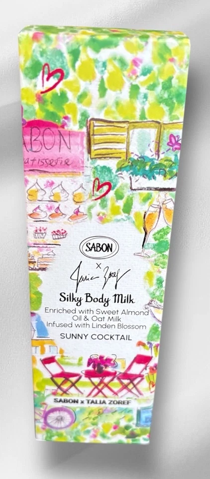 Молоко для тела Sabon Silky •Sunny Cocktail • 200 мл/6,7 унции, новое в коробке - Изображение 3 из 4