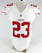 2016 San Francisco 49ers Will Redmond #23 Game Issued White Jersey 42 280