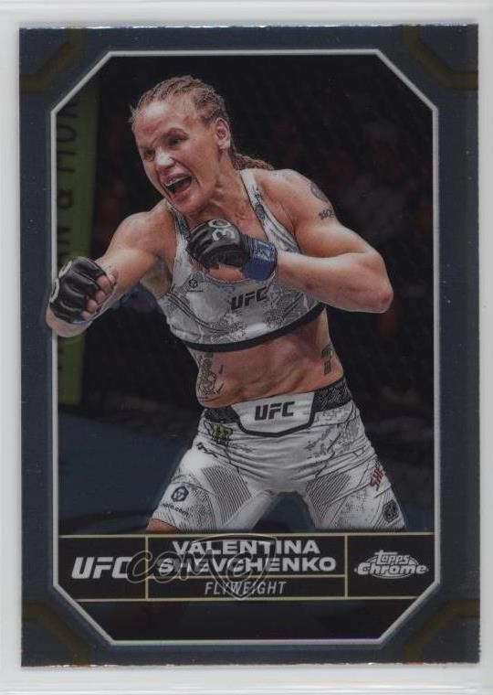 2024 Topps Chrome UFC Valentina Shevchenko #190 07mp