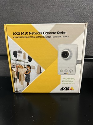 Axis M1054 Network Camera M10 Security Indoor New In  Box Complete