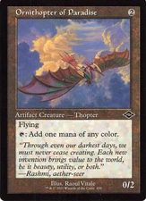 Ornithopter of Paradise (Retro Frame) C MH2 Modern Horizons 2 Artifact Creature