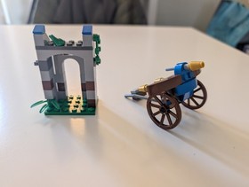 LEGO 70401 Gold Getaway Castle COMPLETE No manual No Box