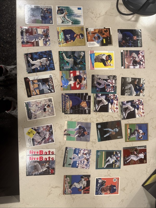 Lot of 29 Alex Rodriguez  baseball cards W RC’s TOPPS Fleer Score