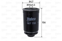 Kraftstofffilter Valeo 587759 Anschraubfilter FüR Nitro Wrangler Chrysler Dodge