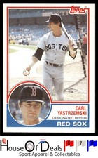 1983 Topps #550 Carl Yastrzemski Boston Red Sox Card
