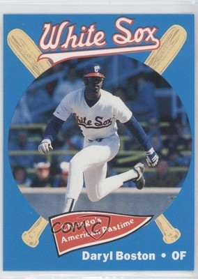 1989 Coca-Cola Chicago White Sox Daryl Boston #6 0o9