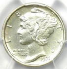 1921-D Mercury Dime 10C Coin - Uncirculated Details Silver Coins