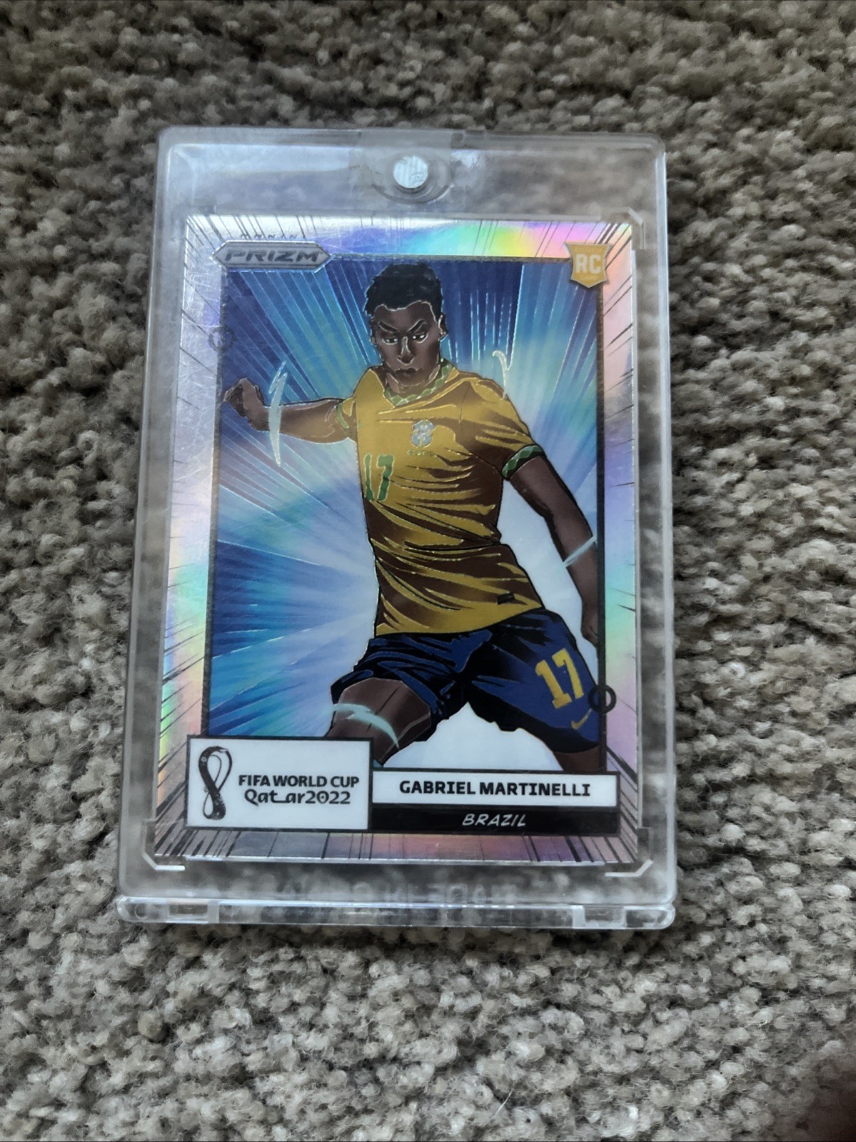 2022 Panini Prizm World Cup Qatar - Manga Gabriel Martinelli #4
